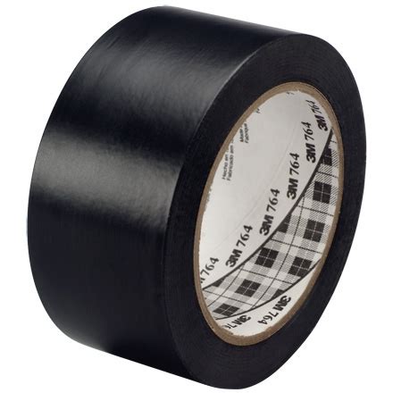 M General Purpose Vinyl Tape Black X Yard Roll Tape