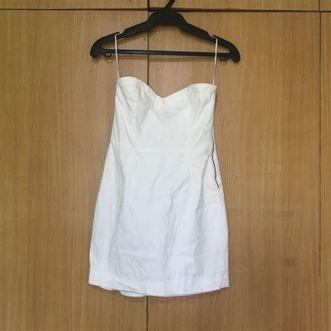 Zara Trafaluc White Dress Women S Fashion Dresses Sets Dresses On