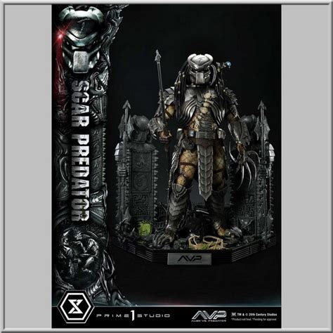 Figurine Prime Studio Scar Predator Deluxe Bonus Version Alien Vs