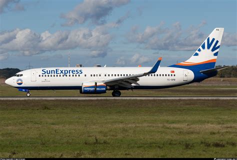 TC SPB SunExpress Boeing 737 86Q WL Photo By Gerrit Griem ID 1338848