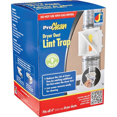 Proclean Plastic Dryer Duct Lint Trap Pclt Wzw Walmart