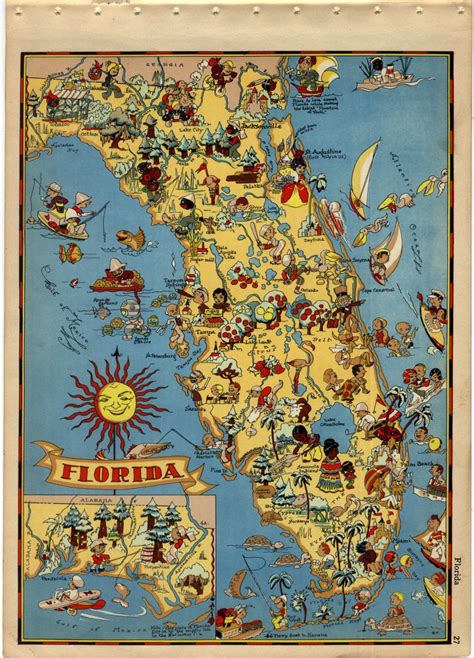 Pin By Gregg Bryant On Obsessed With Maps Map Of Florida Vintage