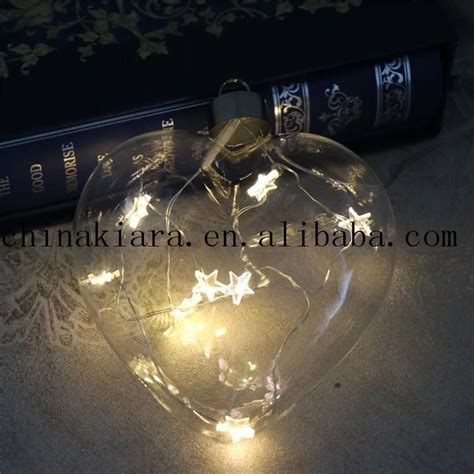 Set Of 3 Crackle Glass Ball Lights 8 10 12 Cm Globes Decorative Indoor