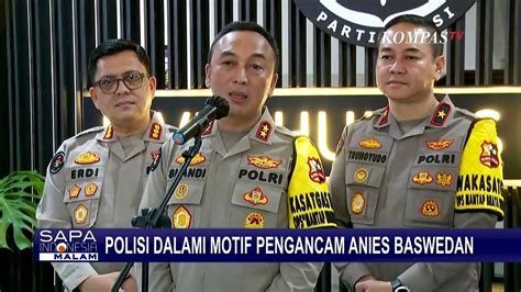 Polisi Tangkap Pengancam Anies Baswedan Pelaku Mengaku Tak Berkaitan