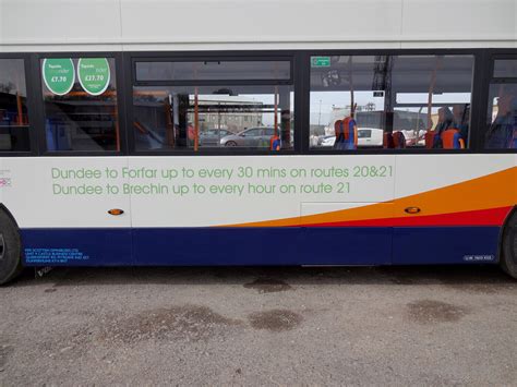 Stagecoach Strathtay Arbroath Depot Station S Dennis