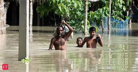 Assam Flood Assam Flood Situation Deteriorates Two Dead 3 63 Lakh