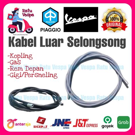 Jual Kabel Luar Selongsong Tali Gas Kopling Persneling Gigi Rem Depan