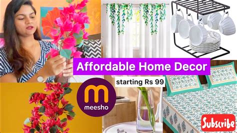 Huge Meesho Home Decor Monsoon Refresh Under Rs Affordable