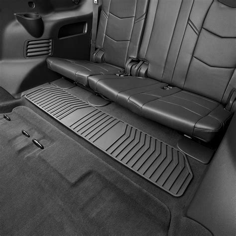 2015 Escalade Floor Mats Front Premium All Weather Black Escalade