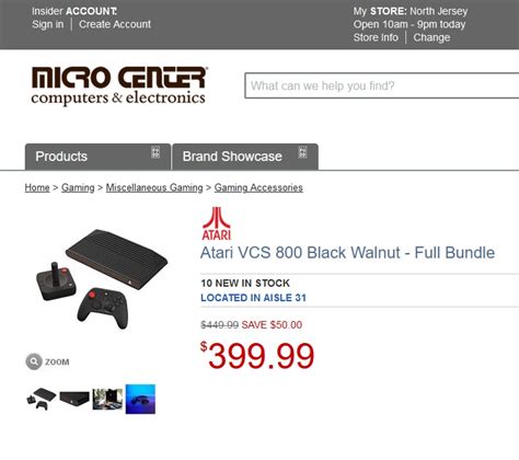 The Atari VCS is IN STORE at my local Microcenter!! : r/AtariVCS