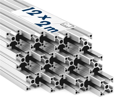 Alu Profil St Ck X Mm M System Montage Konstruktionsprofil