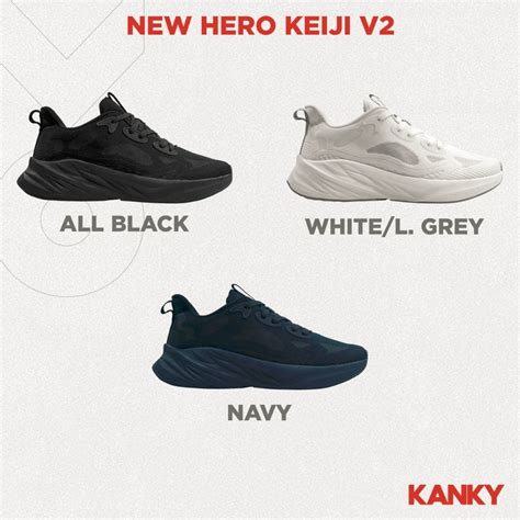 Jual Kanky Hiro Keiji V2 Sepatu Sneakers Casual Pria Trendy Shopee