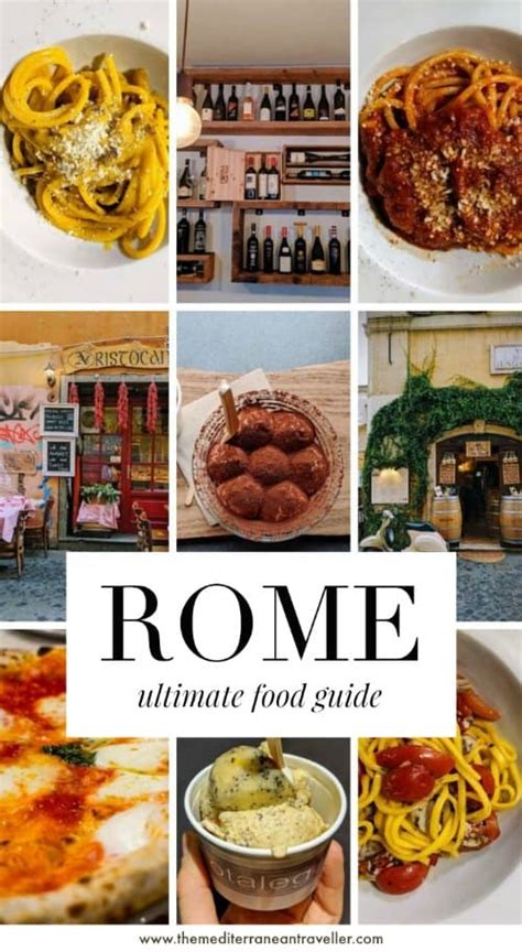 Rome: A Foodie's Guide - What to Eat & Drink in the Italian Capital