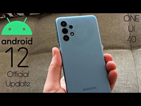 Samsung Galaxy A Official Android One Ui Update Youtube