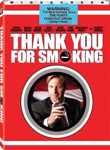 Thank You For Smoking Amazonfr Aaron Eckhart Maria Bello Cameron