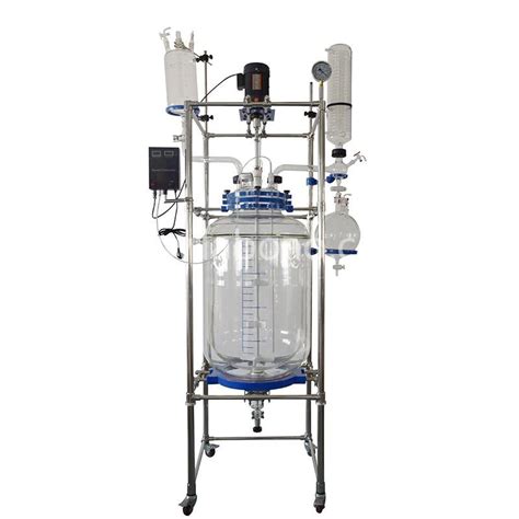 1l2l3l5l10l20l30l50l100l200l Jacketed Glass Reactor Lgr Laboao China Trading