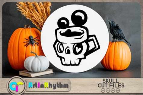 Halloween Skull Svg Love Potion Svg Graphic By Artinrhythm Creative