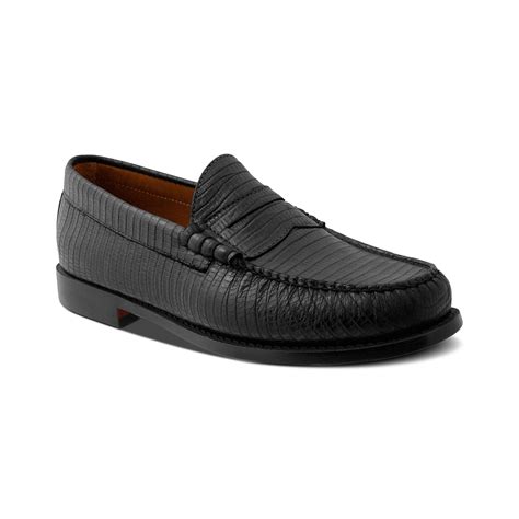 Bass Larson 3 Penny Loafers in Black for Men | Lyst