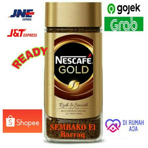 Jual Nescafe Gold Rich Smooth G Nestle Coffee Import Shopee