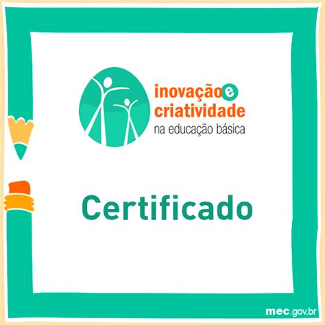 Carta E Certificado O Cecip Reconhecido Pelo Mec Como Refer Ncia Em