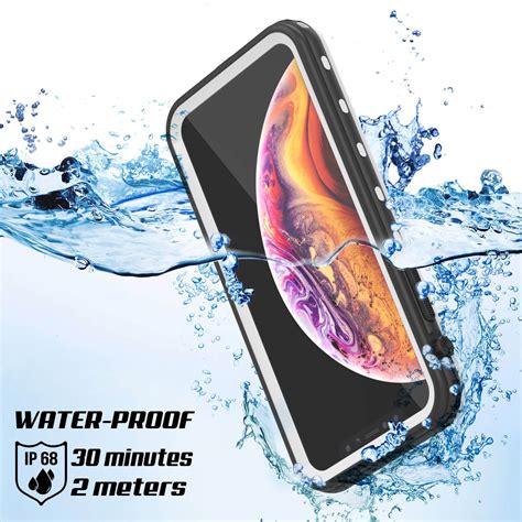 iPhone XS Waterproof Case, Punkcase [KickStud Series] Armor Cover [Whi – AvatarCase USA