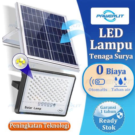 Jual PAWERLIT Lampu Tenaga Surya Lampu Emergency Led Tahan Lama 12 Jam