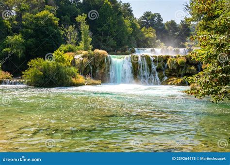 Cascades Du Parc Naturel National De Skradinski Buk Krka Croatia Eau