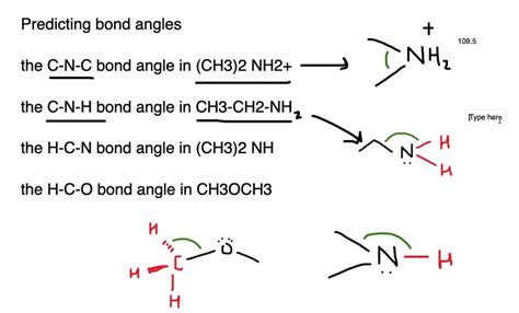 SOLVED:Predict the approximate bond angles: a. the \mathrm{C}-\mathrm{N ...