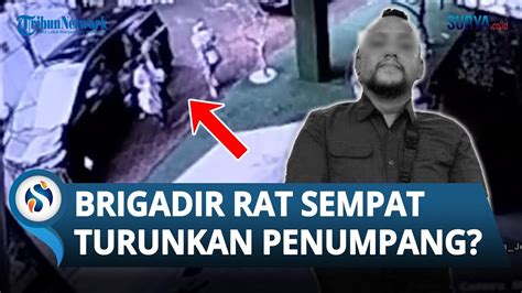 Detik Detik Brigadir Rat Sebelum Tewas Ternyata Sempat Turunkan