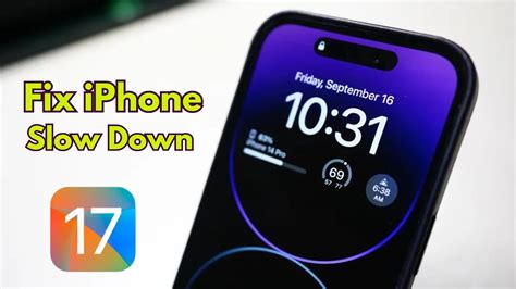 IPhone Slow After IOS 17 Fix How To Fix IPhone 11 12 13 14 Series