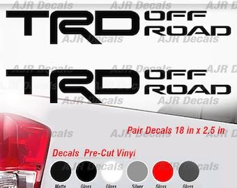 Sport Decals Fits Ford Bedside Truck Sticker Vinyl In 6 Colors 2 Pieces