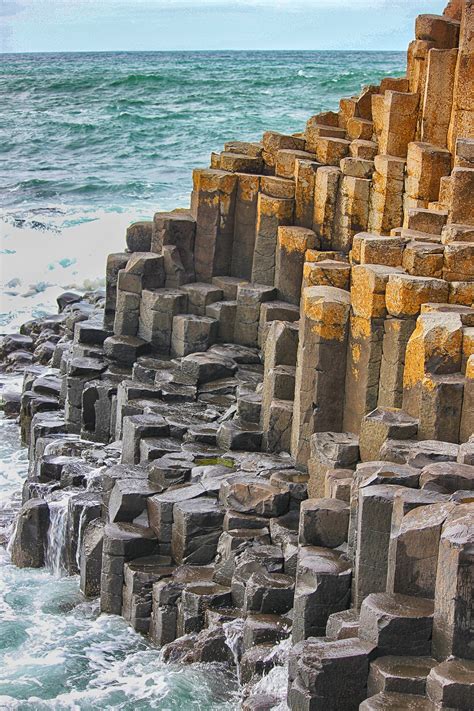 Giant's Causeway Basalt Columns Print, Printable Travel Photography ...