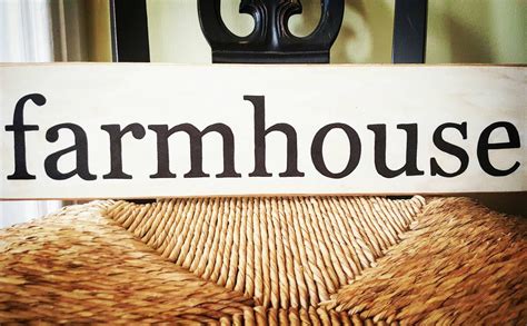 Farmhouse Sign Wooden Wall Art Farmhouse Style Handpainted | Etsy