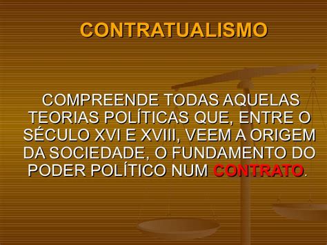 O Que É Contratualista - Os Contratualistas :: Sabedoria Política