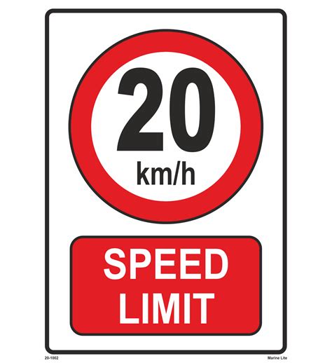 (PSS) Prohibition Signs :: Speed Limit 20 km/h 20-1002