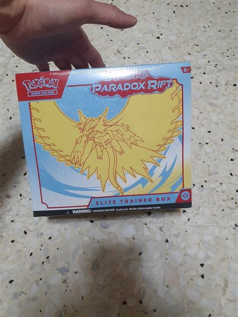 Pokemon TCG Scarlet And Violet Paradox Rift ETB Elite Trainer Box