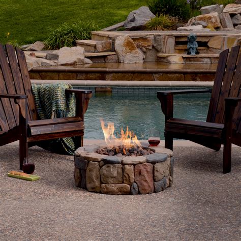 Bond Petra Envirostone Propane Gas Fire Pit Reviews Wayfair