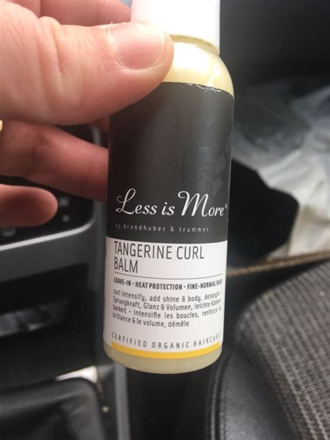 Less Is More Tangerine Curl Balm 50 Ml Inci Beauty