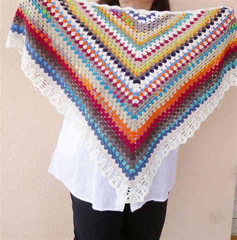 Ravelry Rosalias Tutti Frutti Shawl