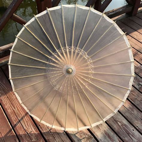 Chinese Oil Paper Umbrella Traditional Asian Parasol