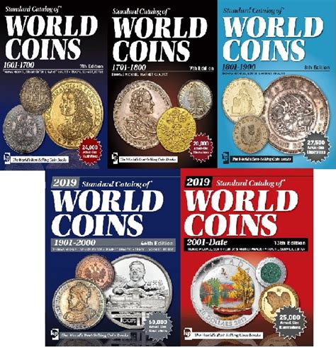 Krause Coins Catalog Catalogue 1601 2006 Volumes 1 5 Free Pdf Shipping