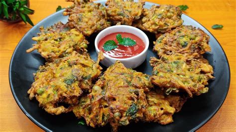 দারুন স্বাদের মুচমুচে সবজি পাকোড়া । Vegetable Pakora । Crispy