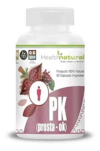 Pk Prosta Ok 60 Cápsulas Vegetales 500mg Agronewen Sabor Propio