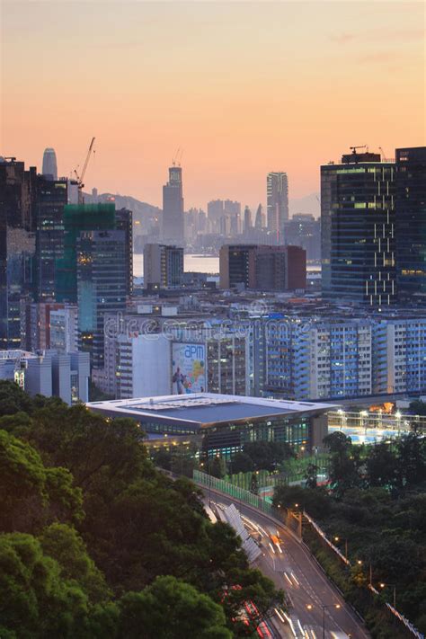 View Of City At Tseung Kwan O Road Editorial Photo Image Of