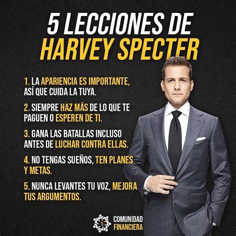 Lecciones De Harvey Specter La Apariencia Es Importante Que