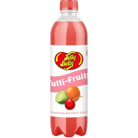 Jelly Belly Tutti Frutti Soda 169floz 500ml Poppin Candy