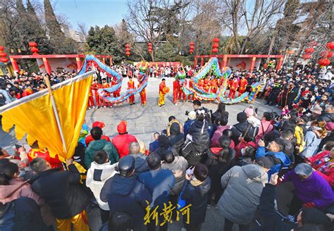 “泉”在济南过大年 “龙跃明湖，福鼓闹春”，这场庙会热闹非凡 济南社会 舜网新闻