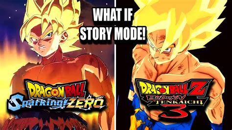 Esse O What If Do Sparking Zero Por M No Tenkaichi Goku Ssj Vs