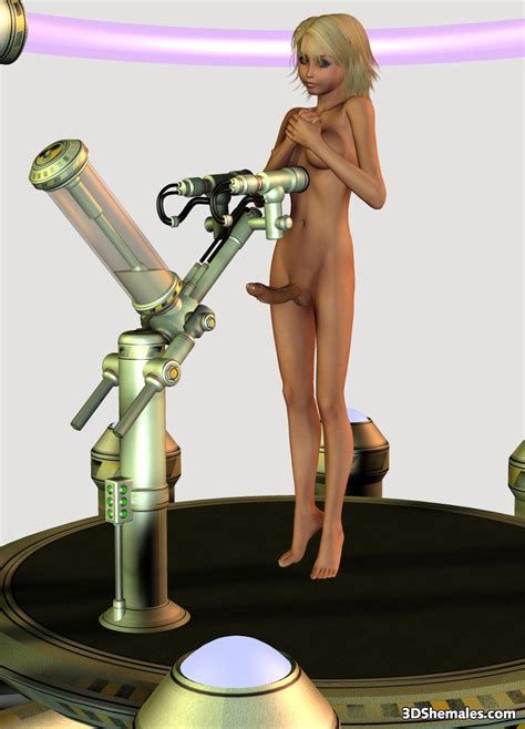 Dickgirl Gets Boobs And Cock Pumped By Machine Porn Pictures XXX