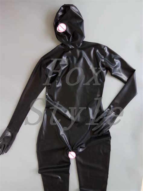 Rubber Catsuit Full Cover For Women Cosplayware